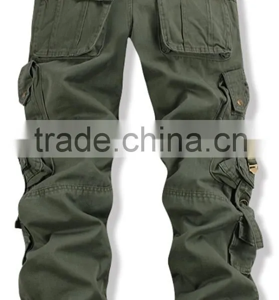 2015 Latest Design Mens Heavy Cotton Cargo Pant photo-5