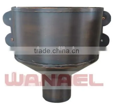 Good Quality Low Cost Copper Rain Gutter /Roof Drainage System photo-3