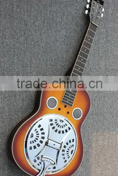 Sunburst Colour Resonator Acoustic Guitar