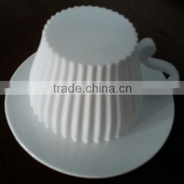 100% Food Grade Silicone Coffee Cup Shape Cake Cup photo-4