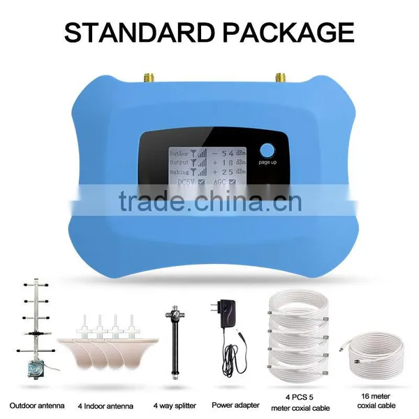 2016 ATNJ 900/2100mhz Mobile Phone Cable 2g 3g Signal Amplifier With LCD Quality Choice photo-4
