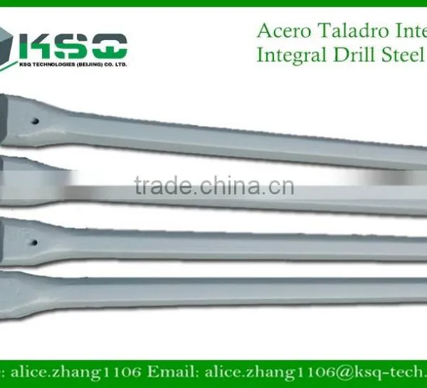 Chisel Bit Integral Rod