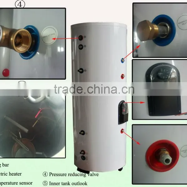 100L To 1000L Separated Pressurized Balcony Solar Heater Flat Plat Solar Collector Solar Geyser photo-4