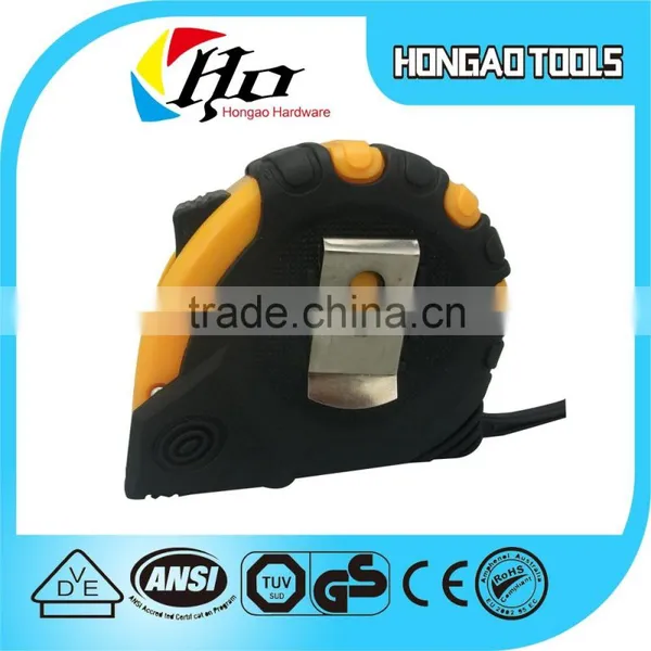Measuring Tape ABS Plastic, 50#carbon Steel, TPR, Environmental Paints Measuring Tape for Saudi Arabia photo-2