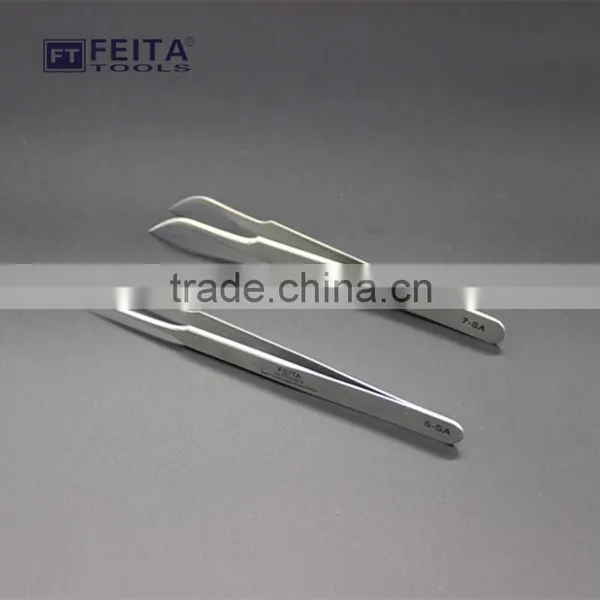 Mobile Phone Repairing Widely Use ESD Stainless Steel Vetus Tweezers Dongguan Supplier photo-5