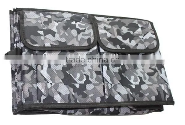 China Supplier Nylon Camouflage Hanging Foldable Storege Bag With Net photo-5