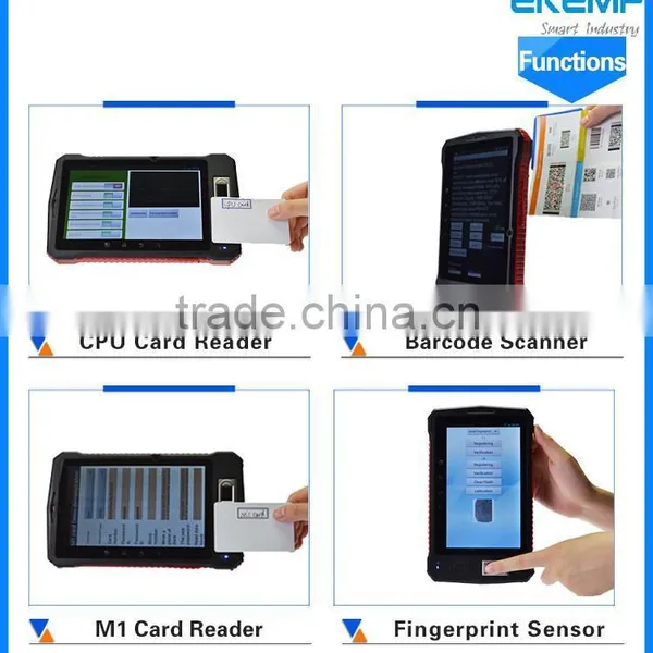 Handheld Rugged Fingerprint Tablet POS Terminal photo-4