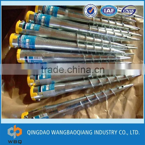 China Manufacturer Earth Screw Anchor System