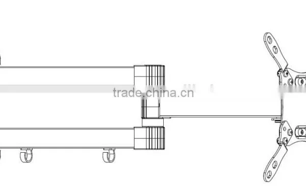 Cantilever Wall Mounted Brackets for Flat Panel TV 23"-42" photo-2