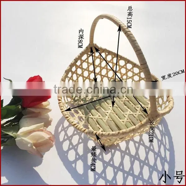 Handwoven Bamboo Hanging Basket photo-5