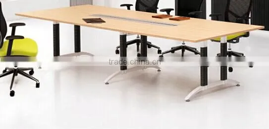 Modern Office Furniture Highest Level Wooden Top Reception Desk Meeting Table photo-4