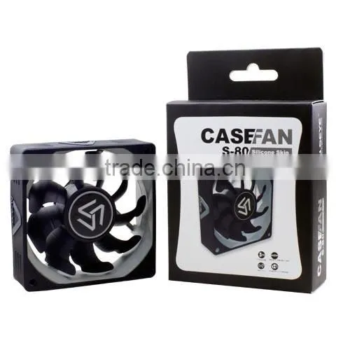 Alseye CA0301 Manufacturer Hydraulic Bearing Computer 3 Pin Cpu Cooler Fan 8025 photo-2