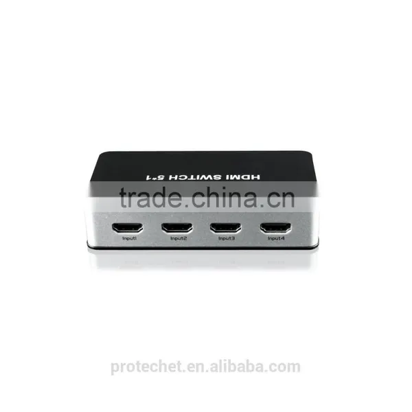 PREMIUM 5 PORTS HIGH SPEED HDMI SWITCHER WITH IR WIRELESS REMOTE SUPPOET 1080P V1.3 INDIA MARKET CHEAP PRICE photo-2