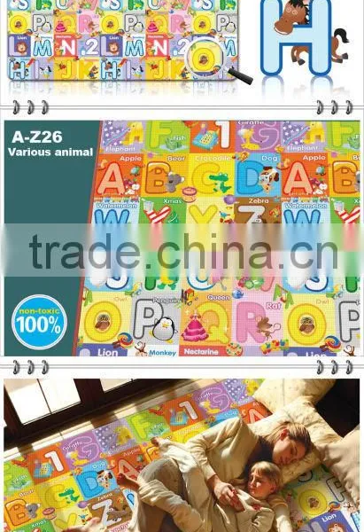 2 Sides Printing Cheap Crawl Waterproof Baby Play Mat photo-6