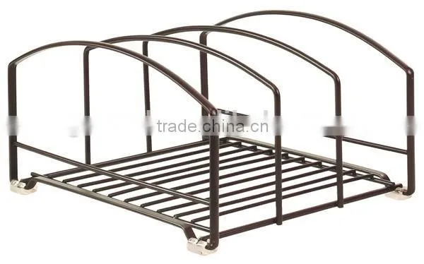 High Quality Wire Kitchen Cabinet or Countertop Cutting Board Holder photo-2
