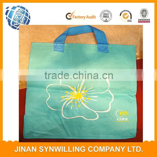Wholesale Women Bag Fluorescent Colors Cotton Canvas Shopping Bag photo-2