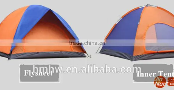 3 Person Double Layers Single Door Outdoor Travelling Tent photo-6