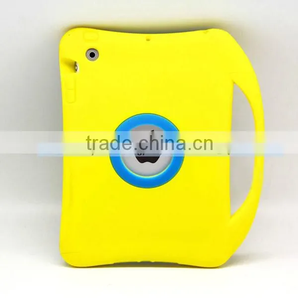 Kids Design With Handle Protective Silicone Rubber Tablet Case for IPad Air 2 photo-2
