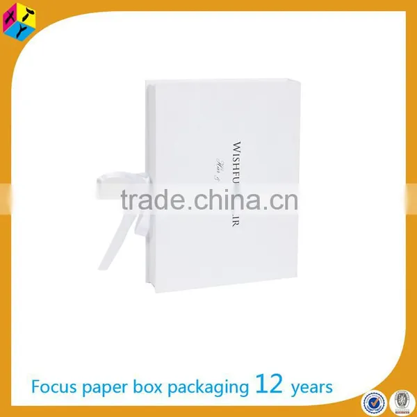 White Customized Hair Extension Packaging Box photo-2