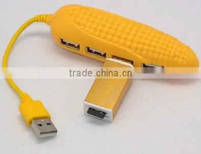 Factory Supply Portable Fashional Cute Usb Por Hub Suppliers Usb Por Hub Manufacturer 4 Port With Individual Switch photo-4