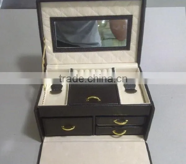 Cosmetic Box Packaging, Handle-type Foldable Cosmetic Gift Set Packaging Box photo-3