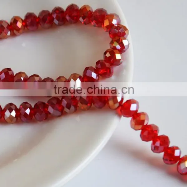 8mm Special Design Flat Crystal Beads for Home Decotaction photo-3