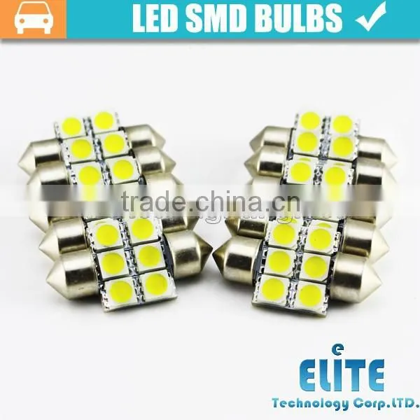 31mm 6SMD 5050 Led Festoon Lighting Led Auto Dome Light Bulb photo-5
