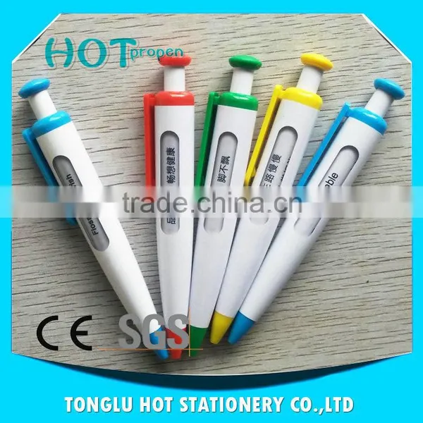 Most Wanted Products Retractable Window Pen Inner Barrel Can Print the Messager
