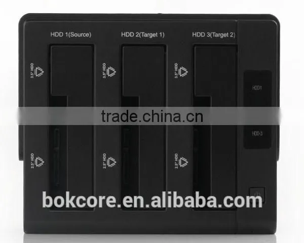 3bay 2.5 " & 3.5 " SATA HDD Docking Station Hard Drive Dock photo-2