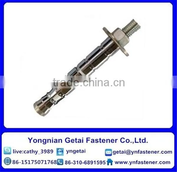 Mechanical Anchor Bolts, Grade 4.8 8.8, Hot Dip Galvanizing Carbon Steel DIN935 DIN937 photo-3