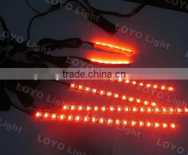 Red Led Motor Strip Light Kit,12v Electric Car Motor Kit