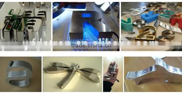 Stainless Steel Iron Metal Channel Letter Signs Laser Beam Welding Machine photo-4