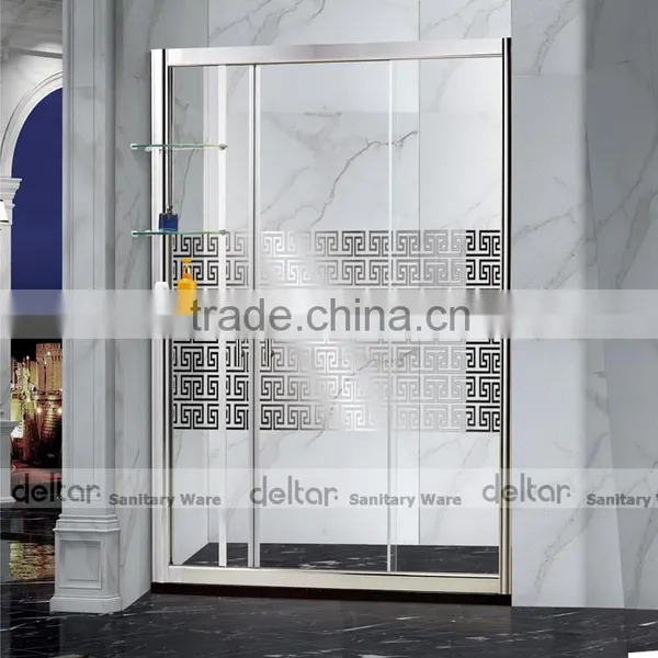 China Suppliers Shower Cubicle Tempered Glass Cost per Square Foot Portable Cabins for Sale Online Shopping photo-2