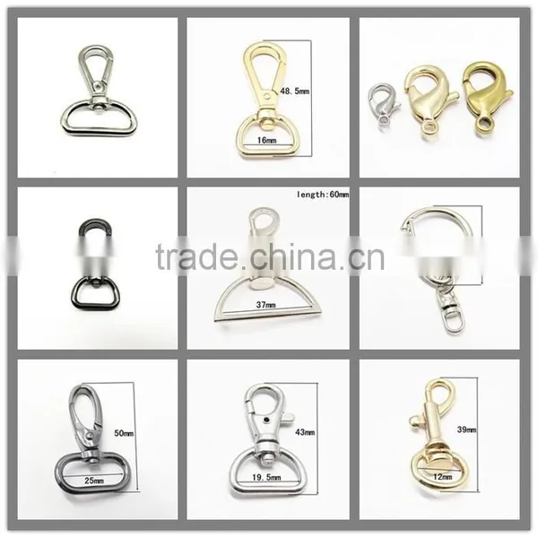China Factory Gold Metal Big Snap Hook For Belt photo-6