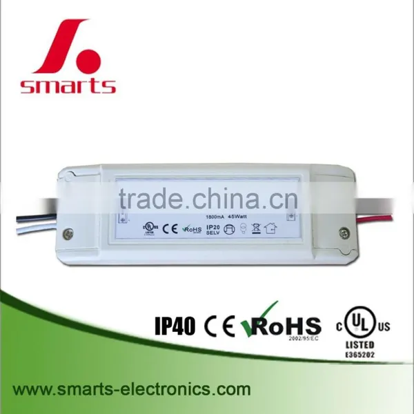 IP67 Waterproof Constant Current 1500ma 50w 60w 36v ul Led Driver photo-6
