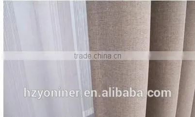 2015 Hot Sale Linen Like Curtain 013 Fabric and Designed Window Fabric; Made up Curatin in Hotel or Home