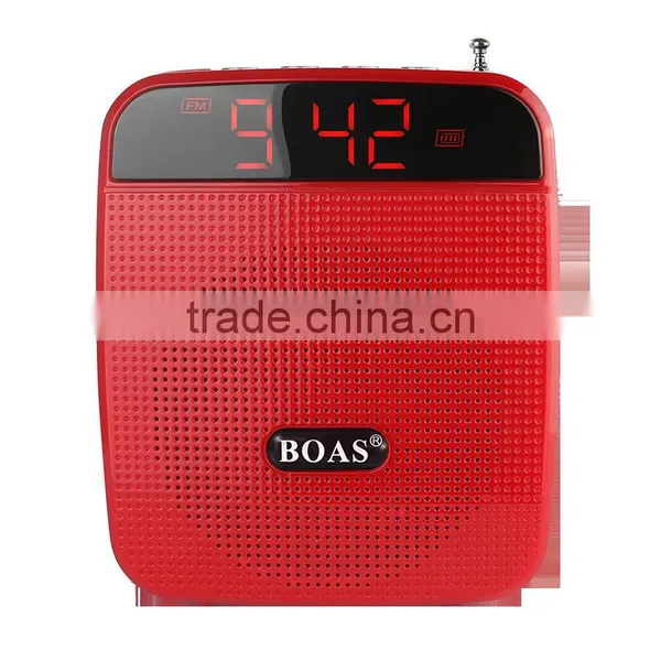 2015 New Arrive High Power Teaching Speaker Voice Amplifier Loudspeaker With FM MP3 Player Wonderful Tool For Tour Guide Sales photo-2