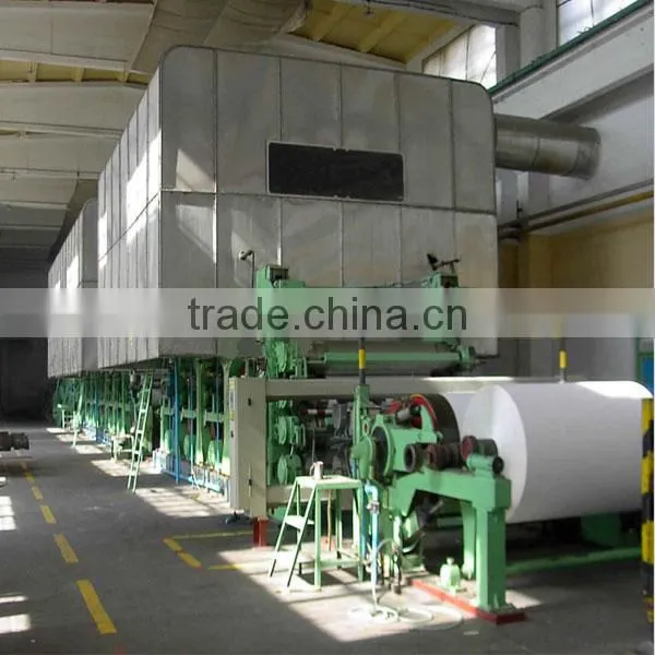A4 paper making machine with wood pulp mini toilet paper machine