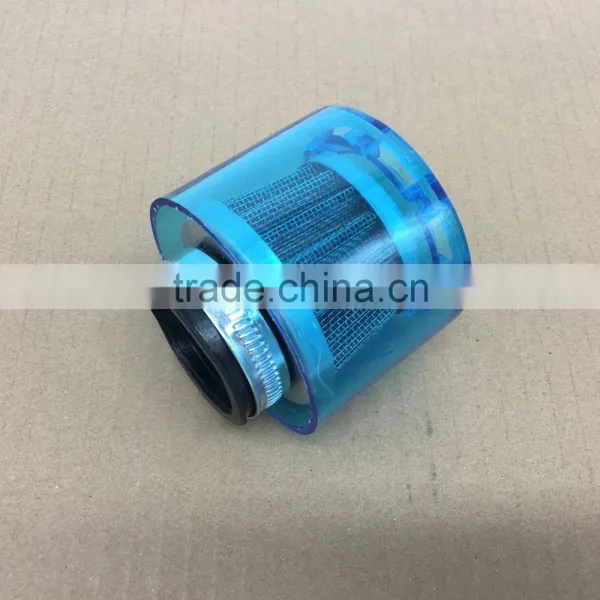 Air Filter Air Box 35mm Straight For Shielded Cone Chinese Scooter 4 Stroke 50cc Blue photo-3