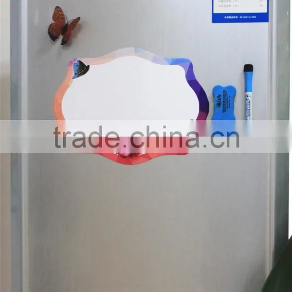New Arrival Fridge Magnetic Writing Board Custom Magnetic White Board Magentic Drawing Board Stick on Fridge photo-3