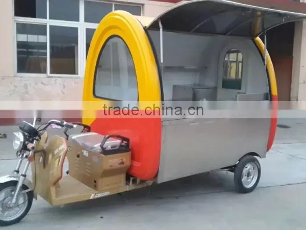 2015 Hot Dog Ice Cream Vending Multi-function Bike Food Cart photo-4