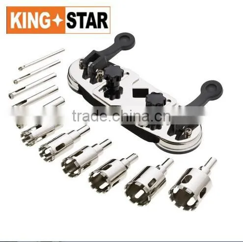 12PCS Diamond Dust Hole Saw Drill Bit photo-3