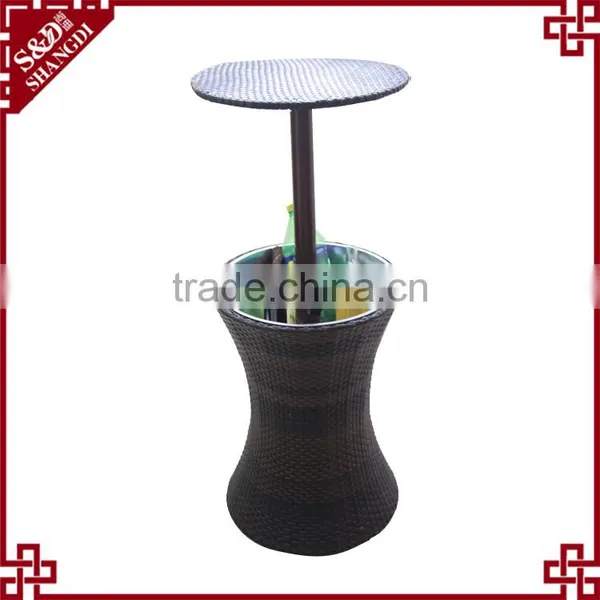 Hot Sale Garden Party Beach Decorative Barware Ice Cooler Table Plastic Ice Bucket photo-3