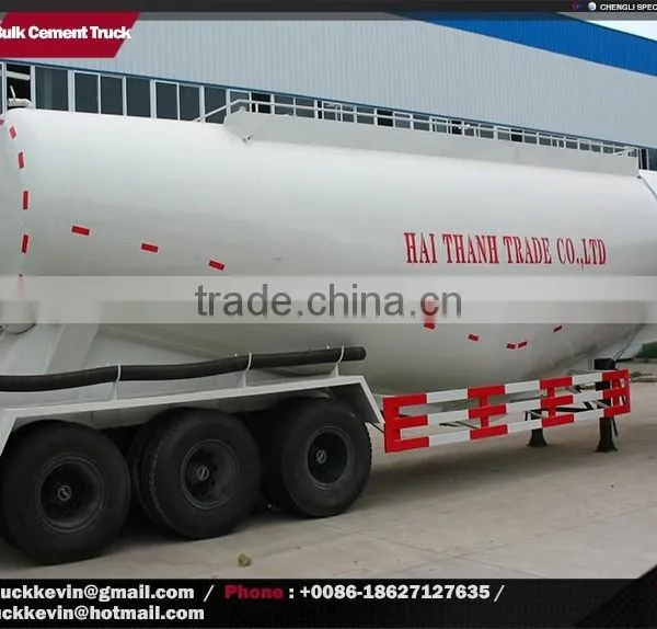60000 Liters Dry Powder Bulk Concrete Tanker Trailer photo-2