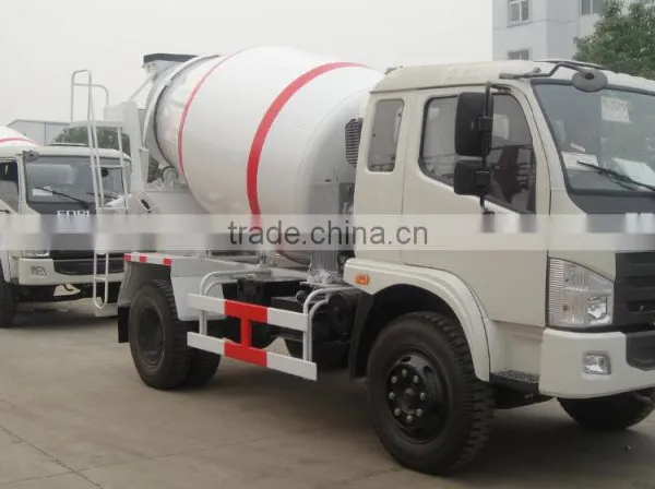 4x2 FOTON 3cbm to 5cbm Mini Cement Mixer Truck photo-6