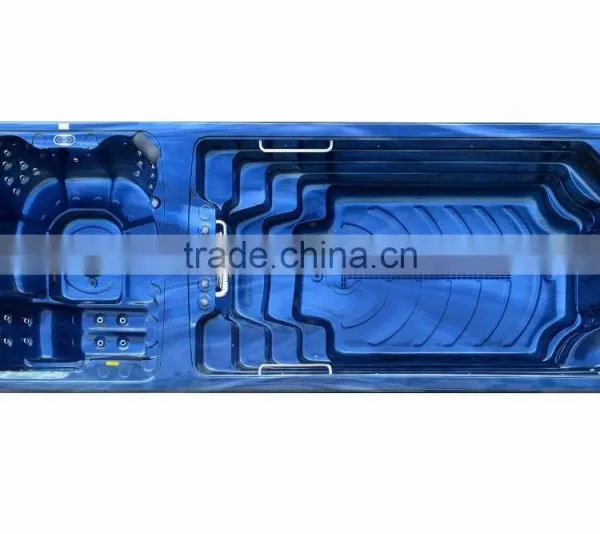 Classical Acrylic Bathtub Hot Swimming Spa 5.8 Meters Outdoor Swimming Pool Outdoor Spa Freestanding Swim Pool With Massage Spa photo-6