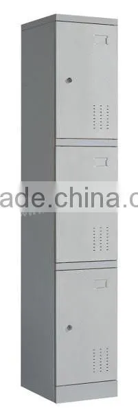 2 Tier Locker 2 Doors Steel Locker Wardrobe photo-2