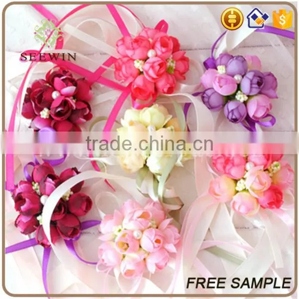 High Imitated Wedding Artificial Corsage photo-3