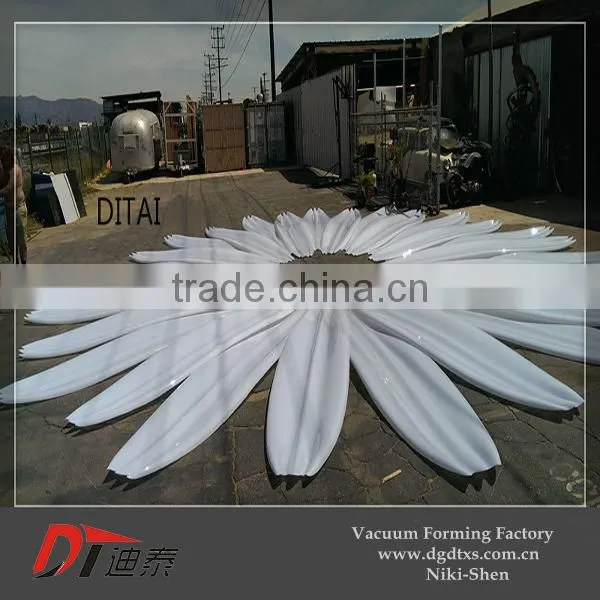 Custom Huge Outside Plastic Sunflower Billboard by Vacuum Forming photo-3