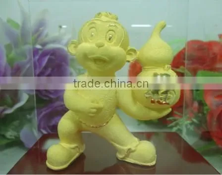 Retail Gold Plated Chinese Zodiac Monkey for Business Gift photo-2